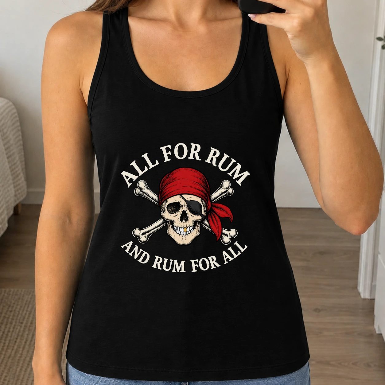 Dámské tílko 160g - All For Rum And Rum For All