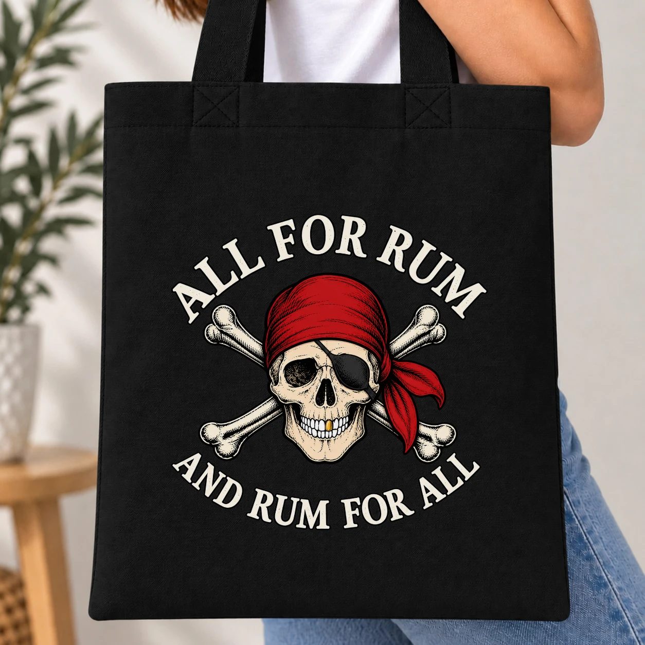 Taška barevná - All For Rum And Rum For All