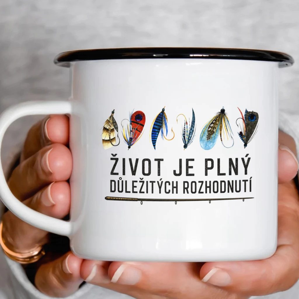 Smaltový plecháček - Život je plný důležitých rozhodnutí