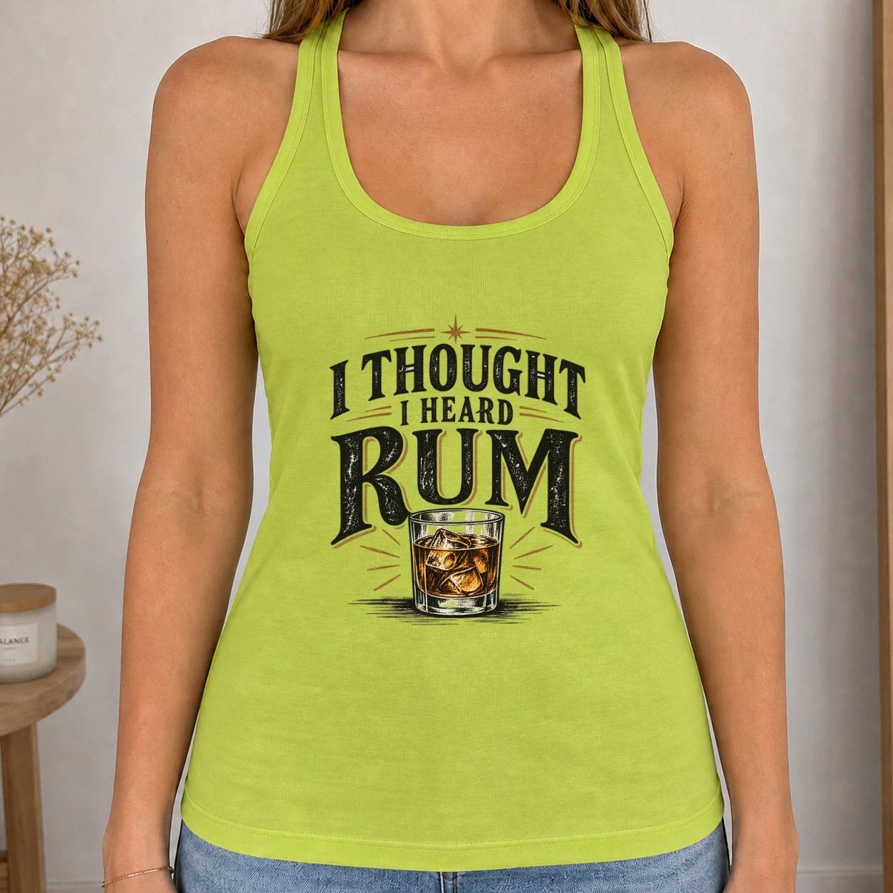 Dámské tílko 220g - I Thought I Heard Rum