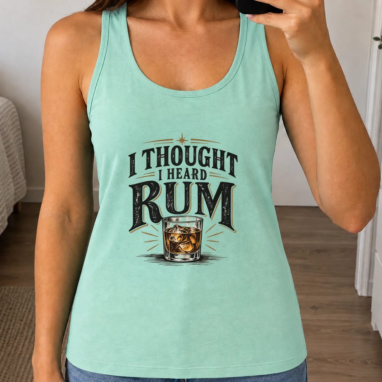 Dámské tílko 160g - I Thought I Heard Rum