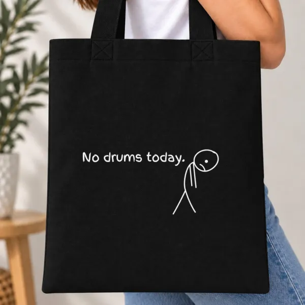Taška barevná - No Drums Today